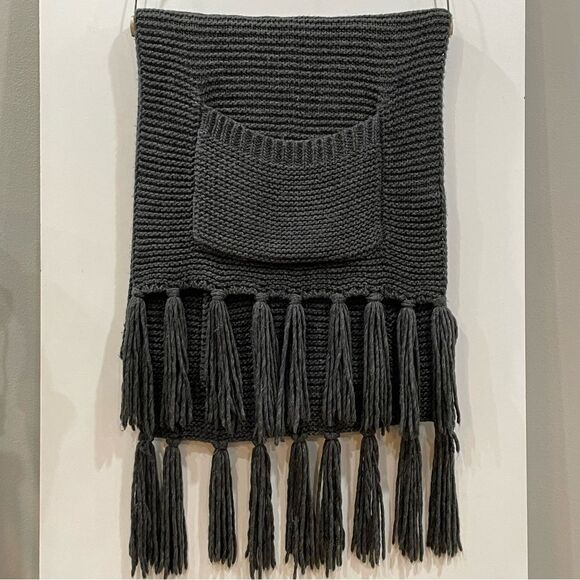 ANTHROPOLOGIE, Pilcro Fridge Scarf, Gray - Picture 1 of 8